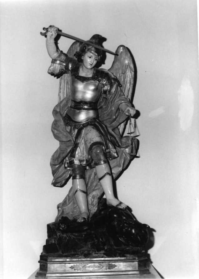 San Michele Arcangelo (statua) - bottega napoletana (sec. XIX)