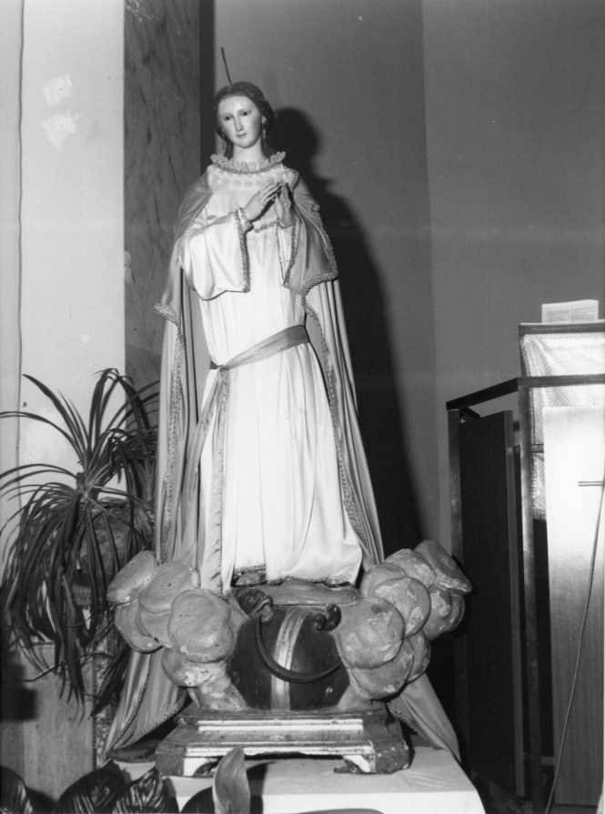 Madonna Immacolata (statuetta) - bottega campana (sec. XVIII)