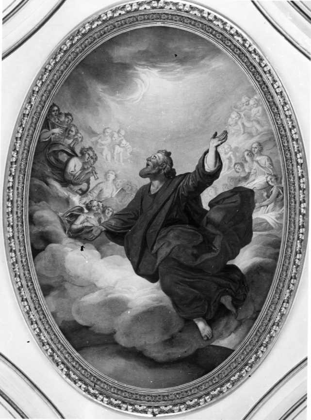 San Paolo in gloria (dipinto) di Guerra Camillo (sec. XIX)