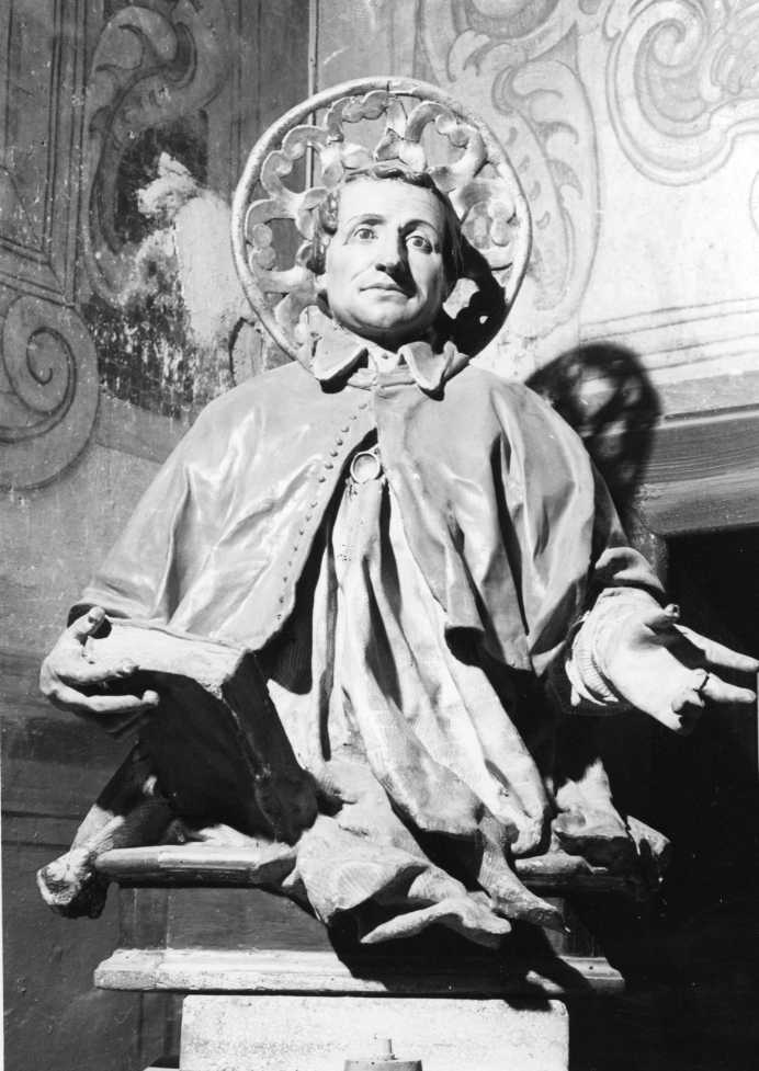 San Carlo Borromeo (busto) - bottega napoletana (sec. XVIII)