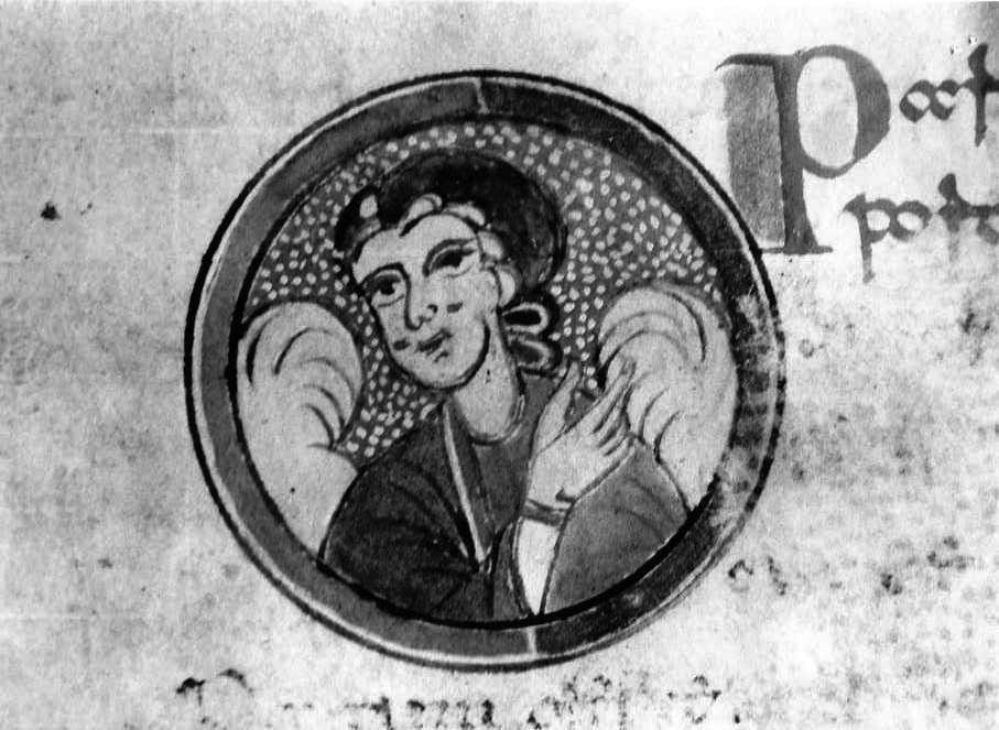 Sant'Angelo (miniatura) - ambito cassinese (fine sec. XII)
