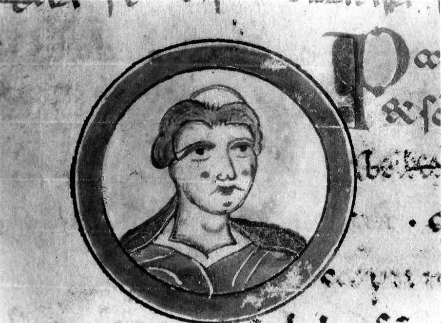 San Deodato (miniatura) - ambito cassinese (fine sec. XII)