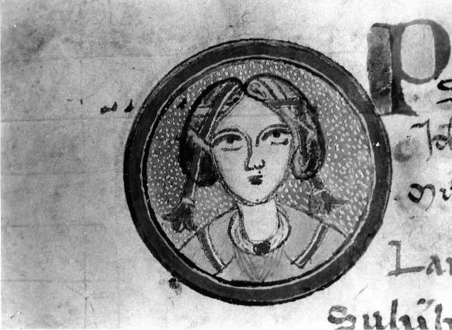 Santa Susanna (miniatura) - ambito cassinese (fine sec. XII)