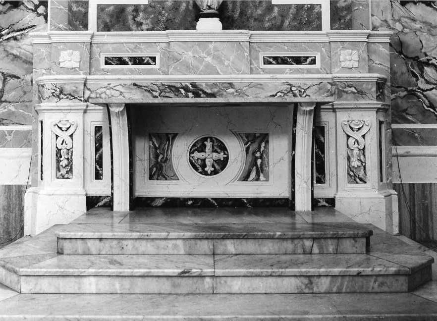 altare, coppia - bottega campana (fine/inizio secc. XVIII/ XIX)