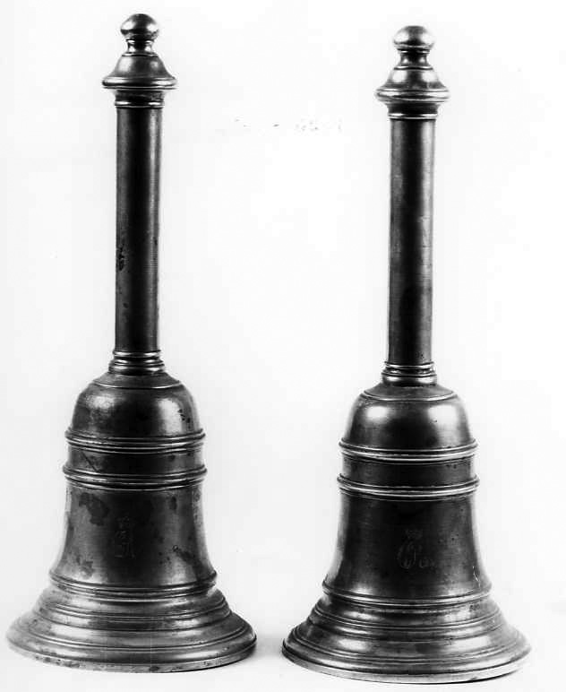 campanello d'altare, serie - bottega campana (sec. XIX)