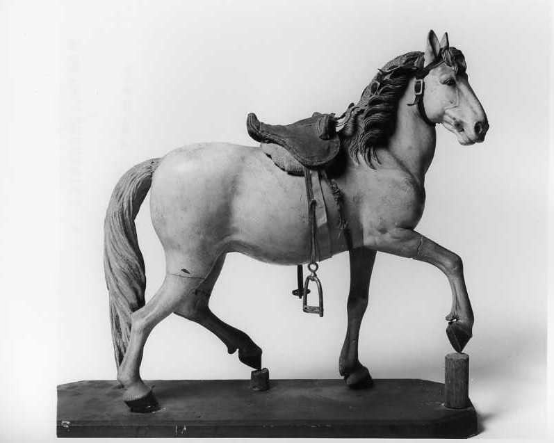 cavallo (statuetta di presepio) di Vassallo Saverio (seconda metà sec. XVIII)