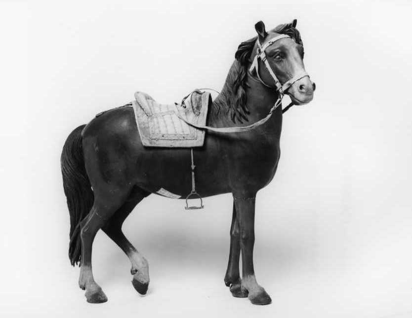 cavallo (statuetta di presepio) di Vassallo Nicola (seconda metà sec. XVIII)
