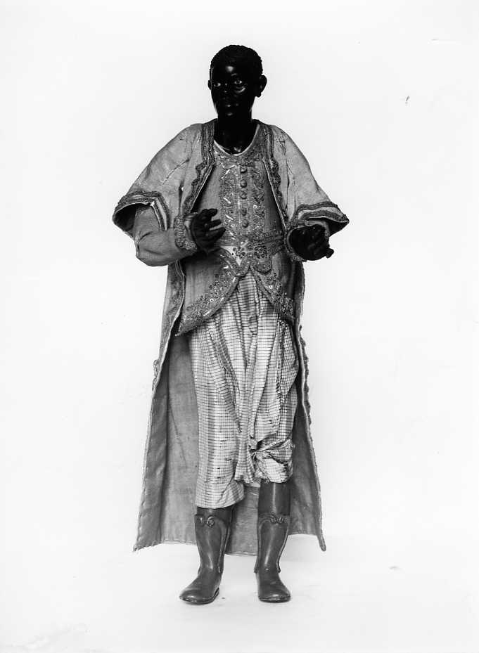 moro (statuetta di presepio) di Mosca Lorenzo (seconda metà sec. XVIII)