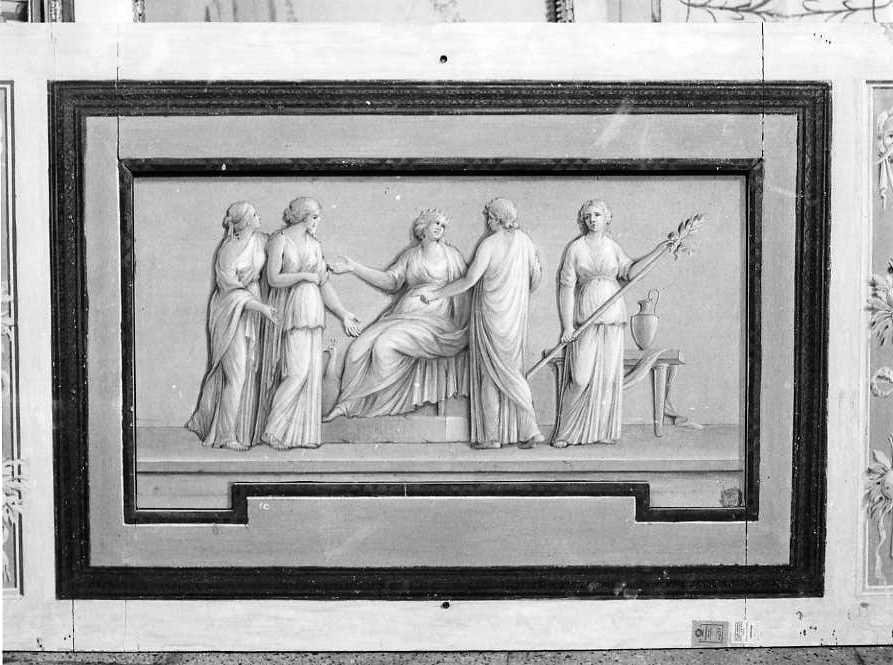 allegoria della pace (dipinto) di Brunelli Carlo (seconda metà sec. XVIII)