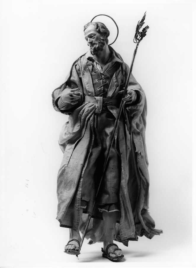 San Giuseppe (statuetta di presepio) di Ingaldi Nicola (sec. XVIII)