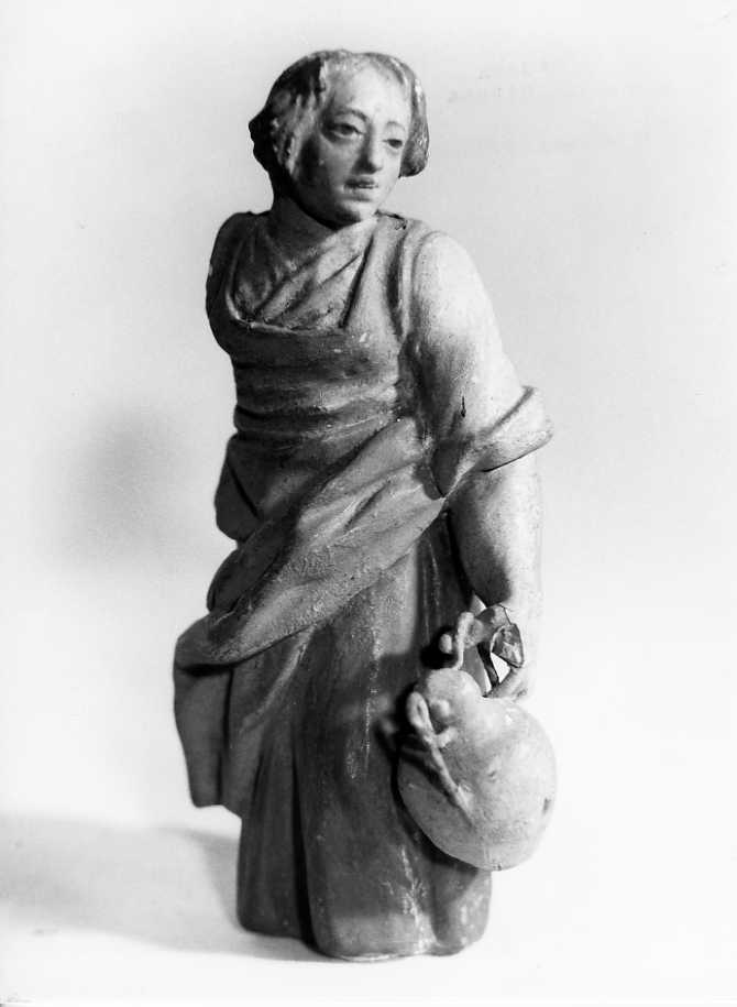 figura femminile (statuetta di presepio) - bottega siciliana (sec. XIX)