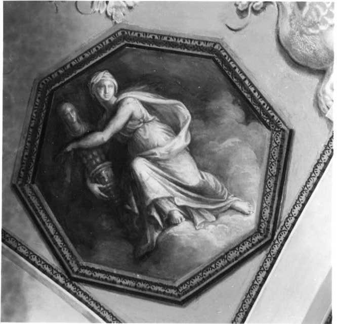 allegoria della Scultura (dipinto) di De Angelis Desiderio, Brunelli Carlo (sec. XVIII)
