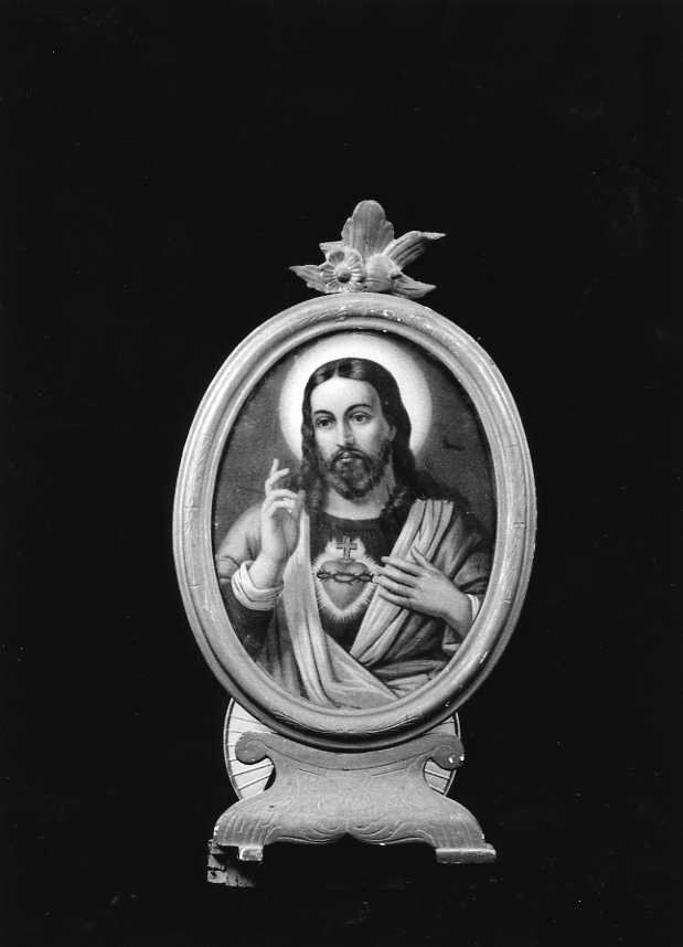 Sacro Cuore di Gesù (stampa) - ambito campano (fine sec. XIX)