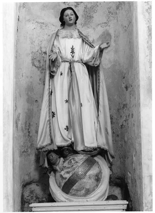 Madonna Immacolata (statua) - bottega campana (sec. XIX)