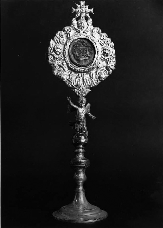 reliquiario - bottega campana (prima metà sec. XX)