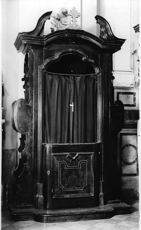 confessionale - bottega campana (sec. XVIII)
