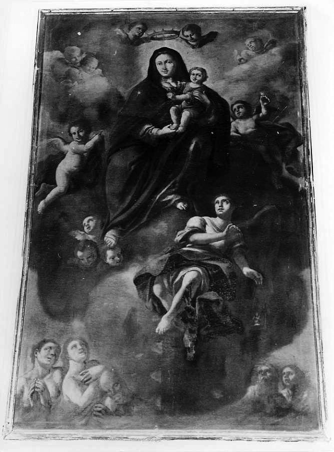 Madonna del Carmelo (dipinto) - ambito campano (fine sec. XVIII)