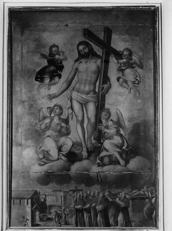 Cristo Salvatore (dipinto) di Landulfo Pompeo (ultimo quarto sec. XVI)