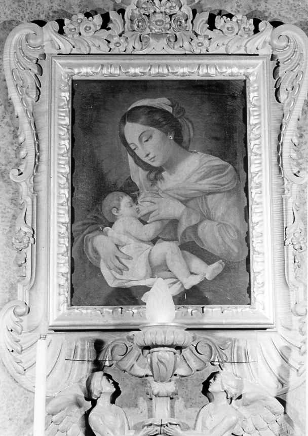 Madonna del Latte (dipinto) - ambito campano (metà sec. XIX)