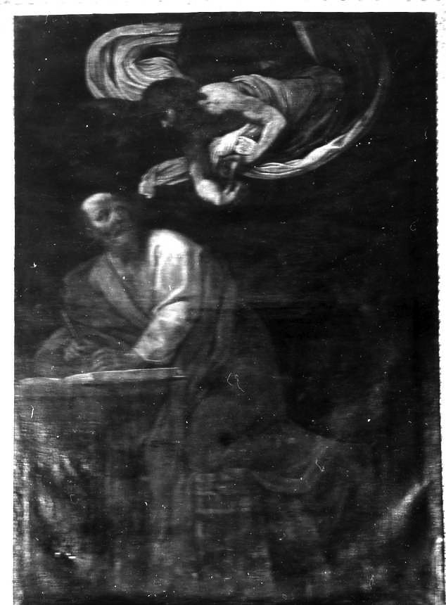 San Matteo e l'angelo (dipinto) - ambito campano (sec. XIX)
