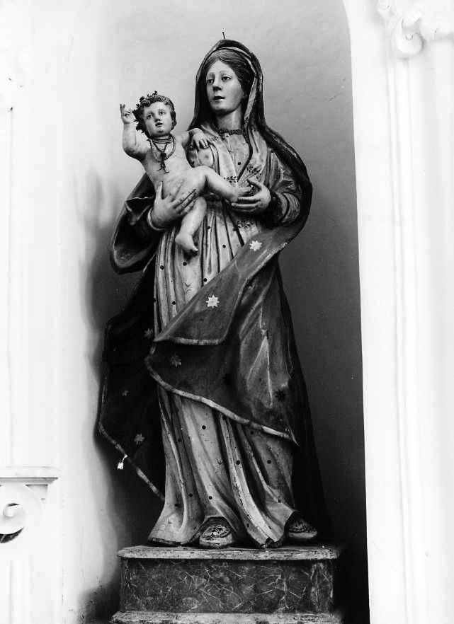 Madonna con Bambino (statua) - bottega napoletana (sec. XVIII)