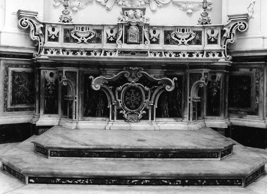 altare, coppia - bottega napoletana (seconda metà sec. XVIII)