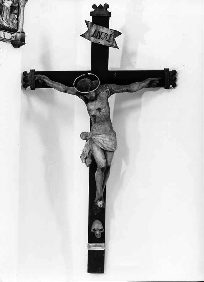 Cristo crocifisso (crocifisso) - bottega campana (prima metà sec. XVII)