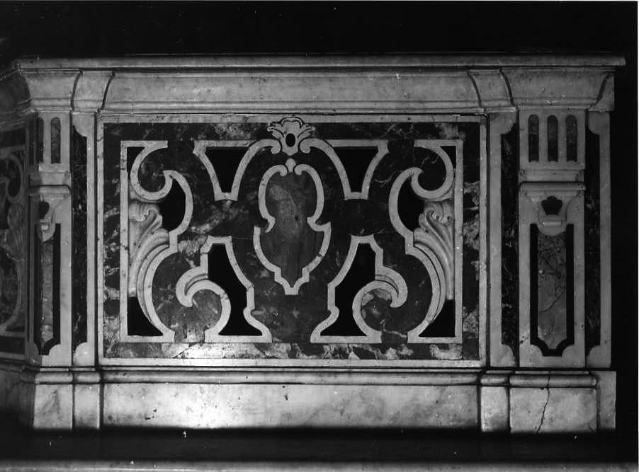 balaustrata di altare - bottega campana (sec. XIX)