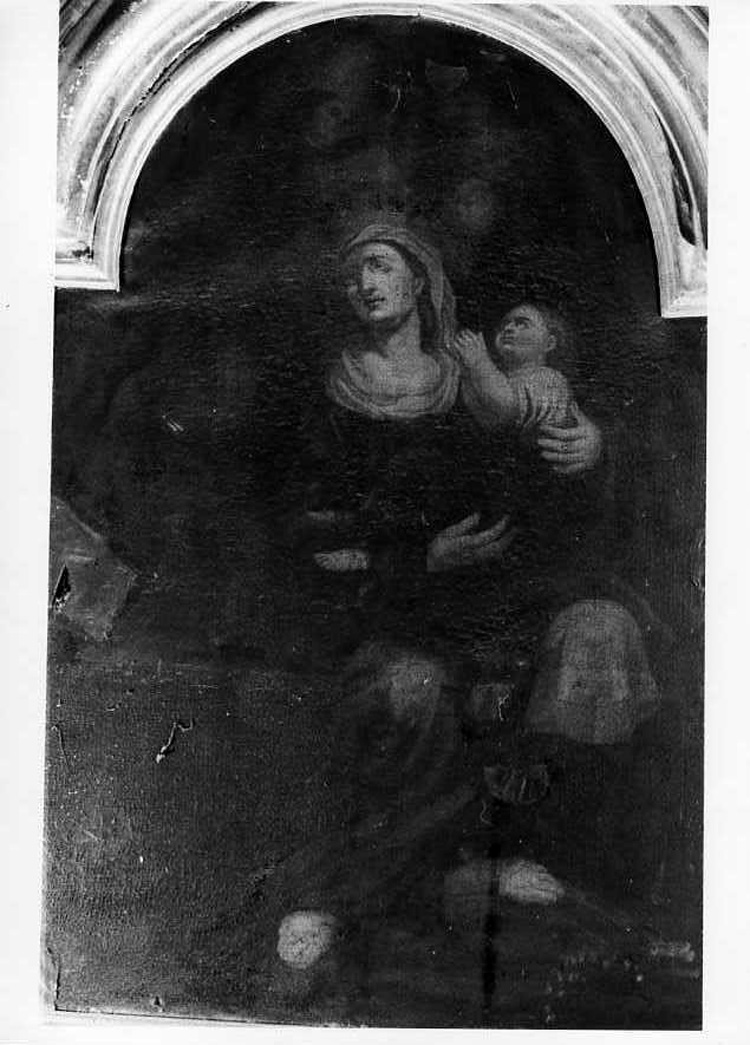 Maria Vergine bambina e Sant'Anna (dipinto) - ambito campano (prima metà sec. XIX)