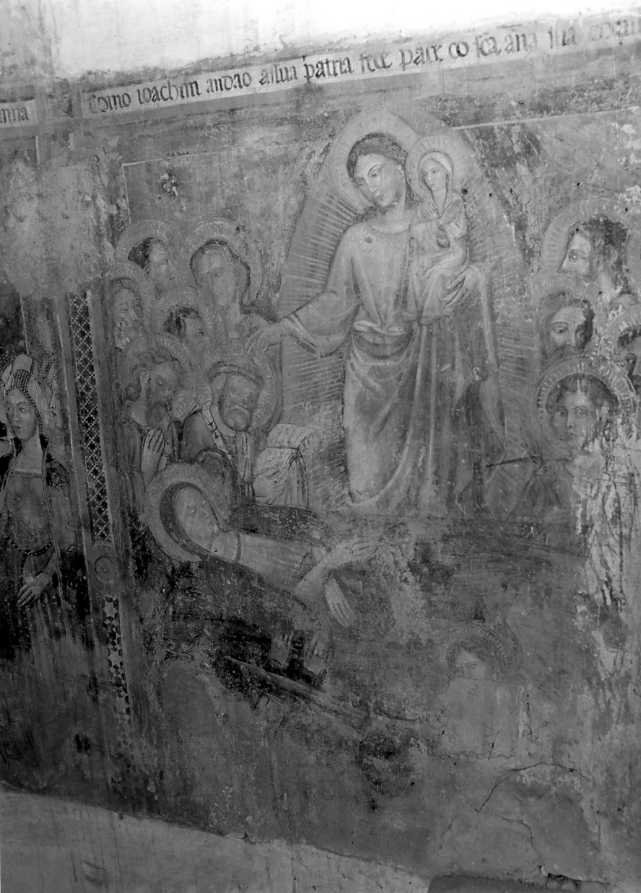 transito della Madonna (dipinto) - ambito campano (fine/inizio secc. XIV/ XV)