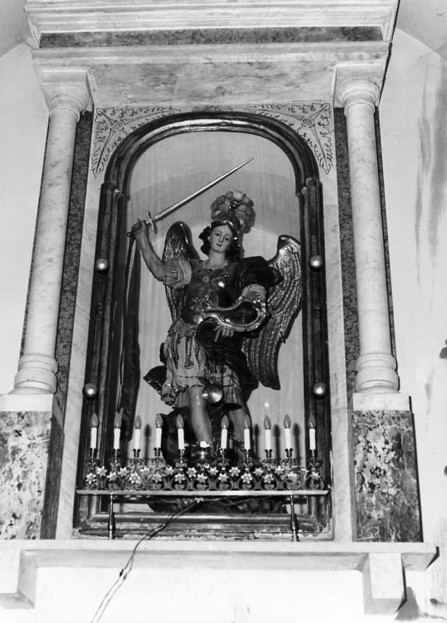 San Michele Arcangelo (statua) - bottega campana (sec. XVIII)