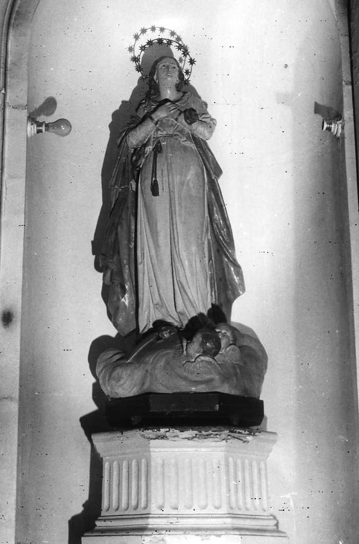 Immacolata Concezione (statua) di Buccini Onofrio (sec. XIX)