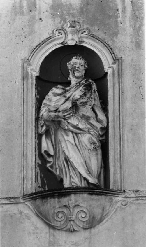 San Pietro (statua) - bottega campana (sec. XVIII)