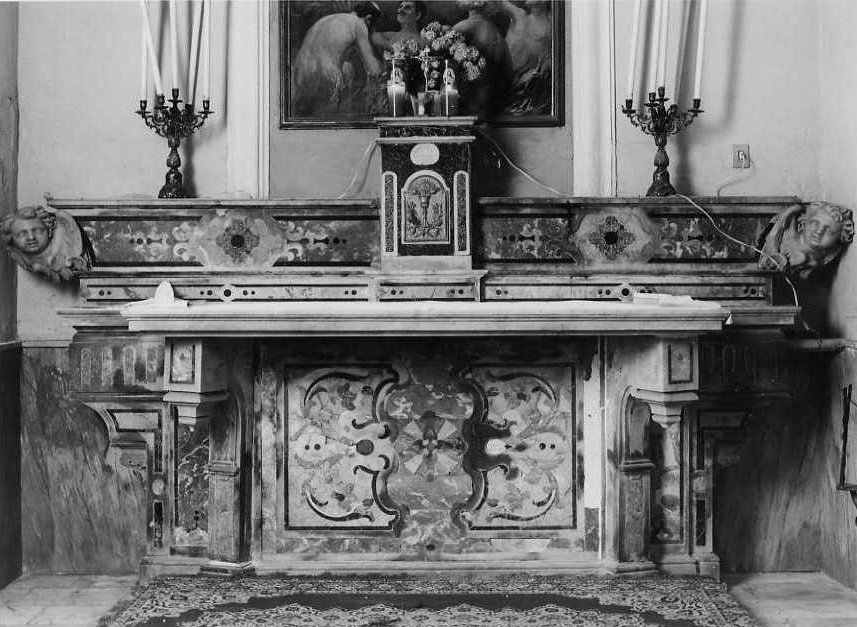 altare - bottega campana (fine/inizio secc. XVIII/ XIX)