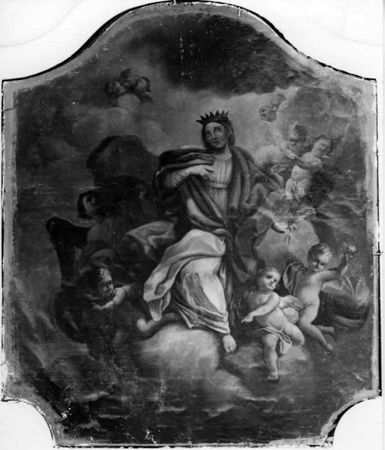 Santa Matrona in gloria (dipinto) - ambito campano (seconda metà sec. XVIII)