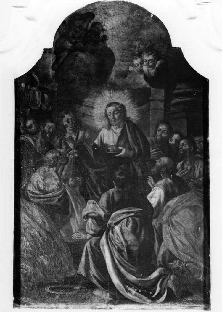 comunione degli apostoli (dipinto) - ambito napoletano (seconda metà sec. XVIII)