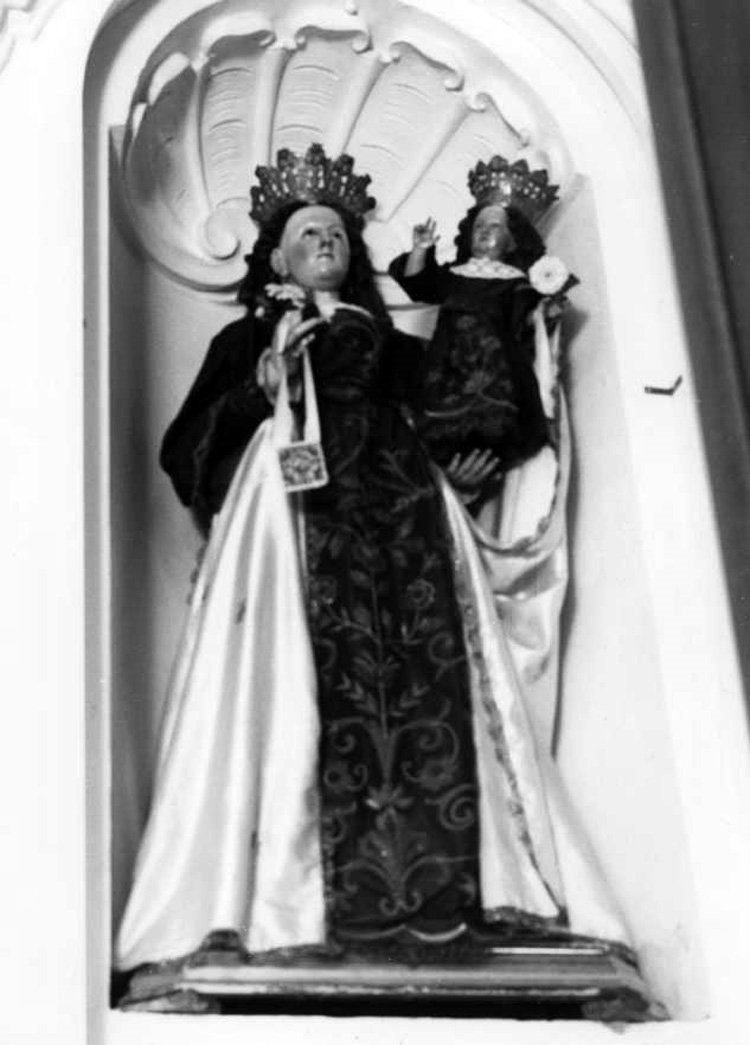 Madonna del Carmelo (statua) - bottega napoletana (sec. XVIII)
