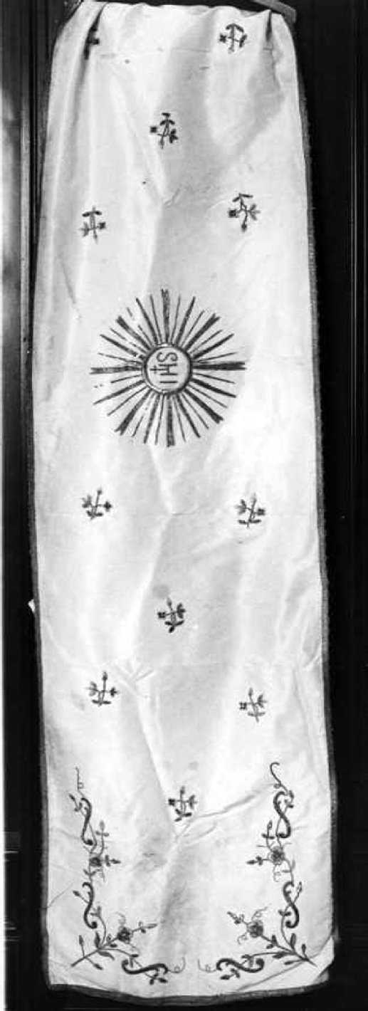 fascia ornamentale - manifattura campana (fine/inizio secc. XIX/ XX)