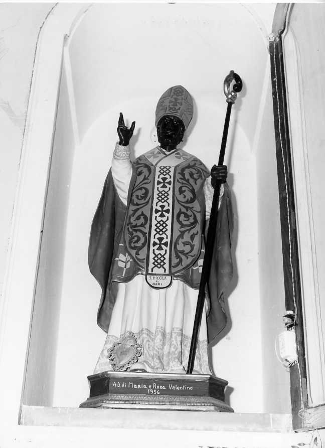 San Nicola di Bari (scultura) - bottega campana (sec. XX)
