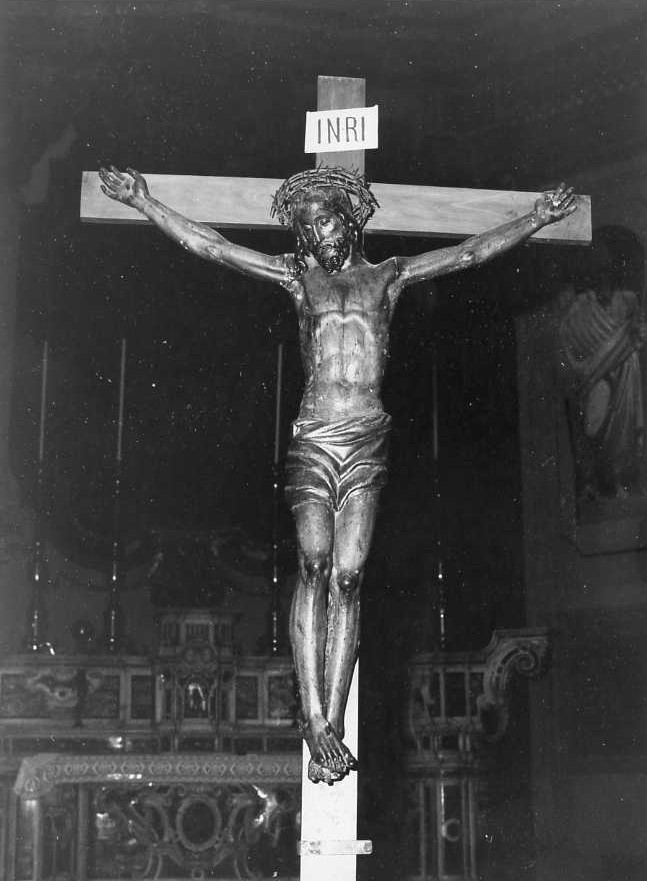 Cristo crocifisso (scultura) - bottega campana (sec. XVIII, sec. XX)