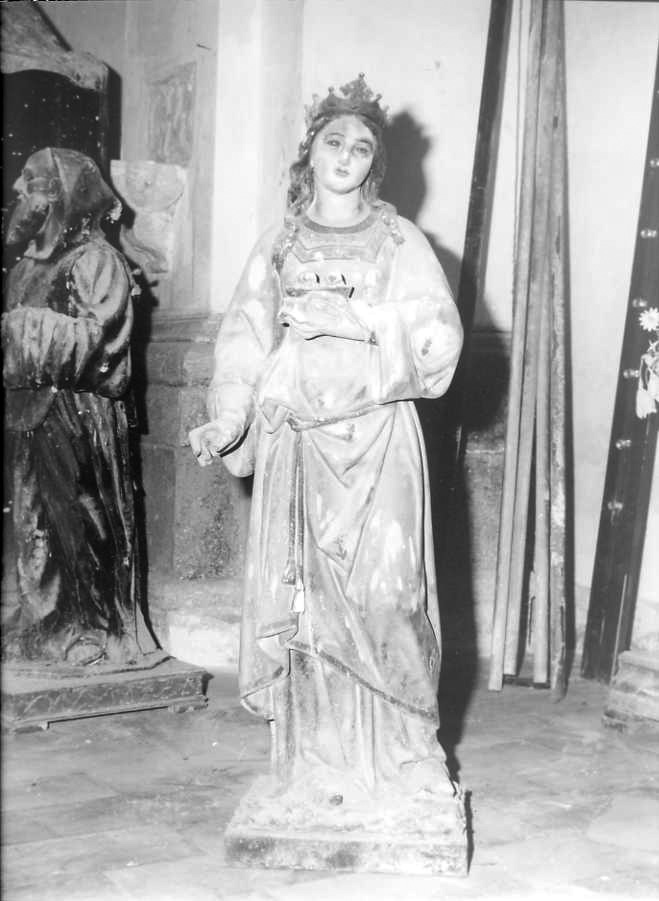 Santa Lucia (statua) - bottega campana (sec. XVIII)