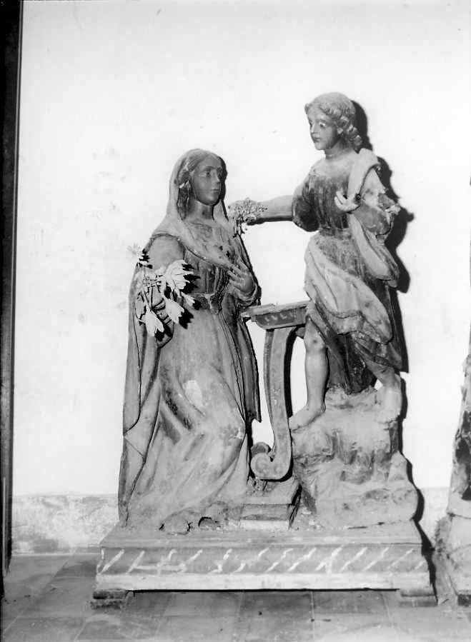gruppo scultoreo - bottega campana (sec. XIX)