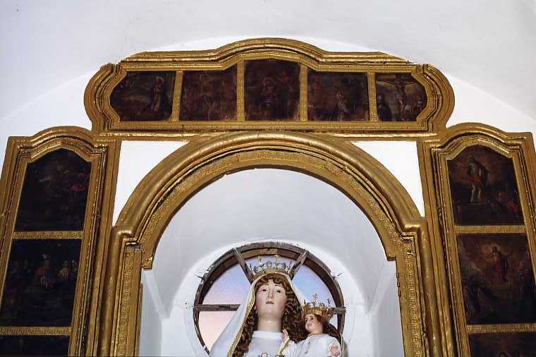 storie della vita di Maria Vergine e di Cristo (scomparto di polittico, elemento d'insieme) - bottega campana (sec. XVII)