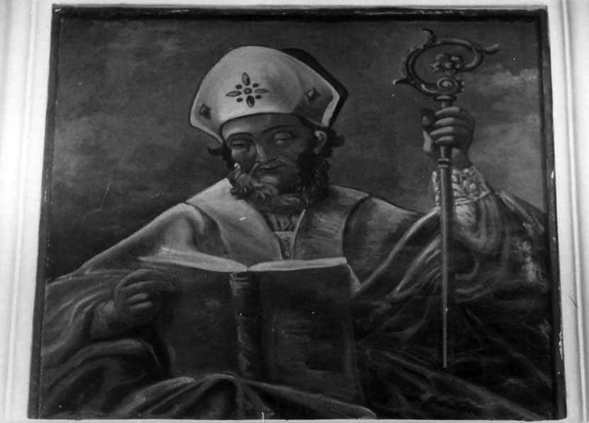 Sant'Agostino (dipinto) - ambito campano (prima metà sec. XX)