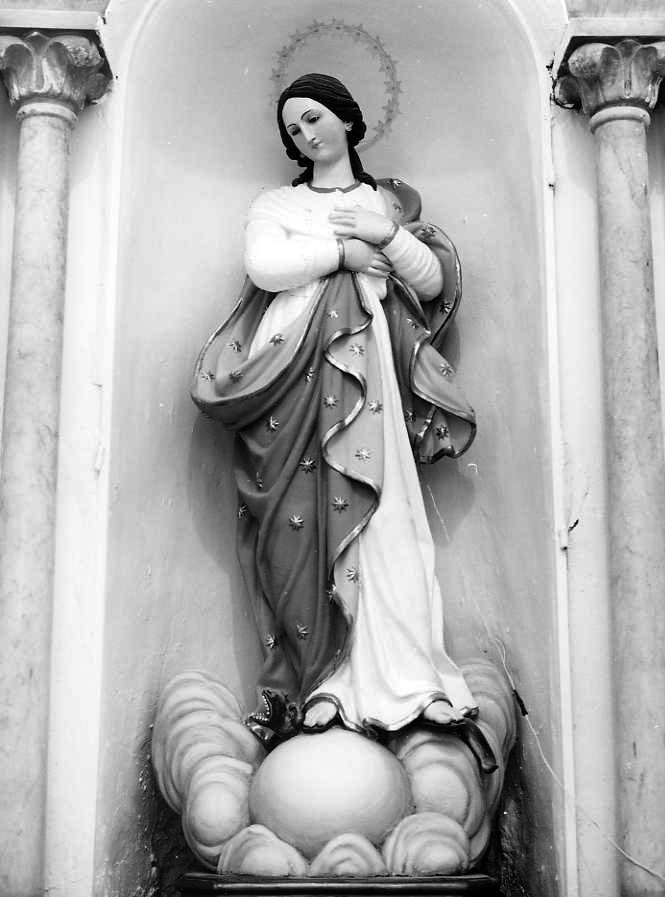 Madonna Immacolata (statua) - bottega napoletana (metà sec. XIX)