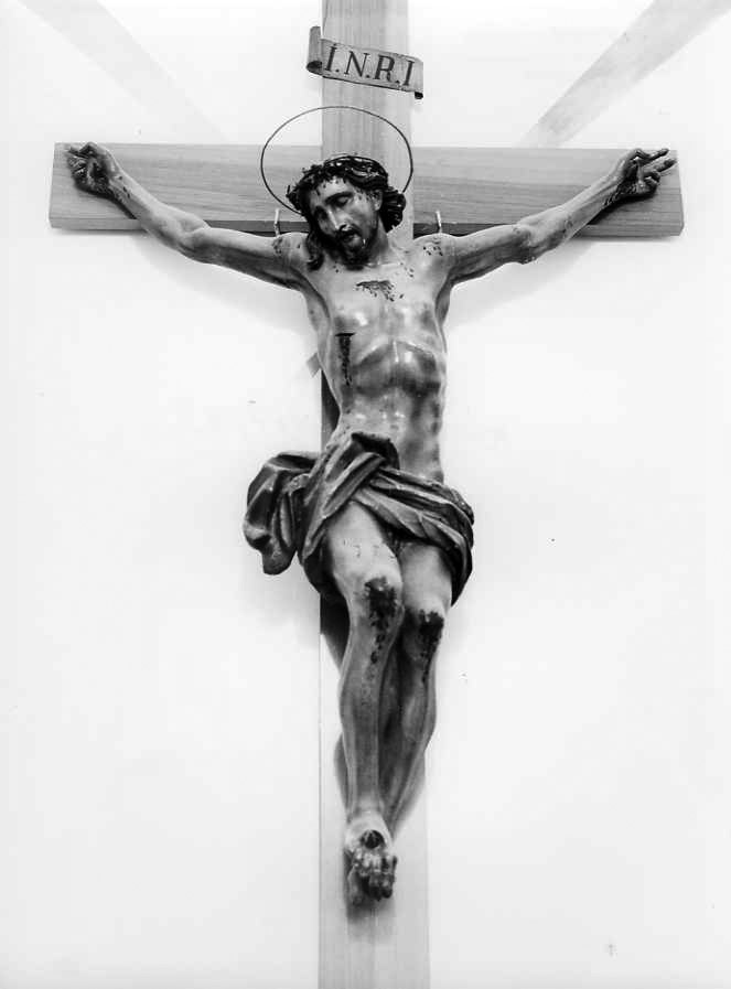 Cristo crocifisso (crocifisso) - bottega napoletana (prima metà sec. XVIII)