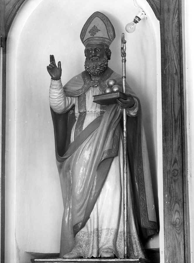 San Nicola di Bari (statua) - bottega napoletana (seconda metà sec. XIX)