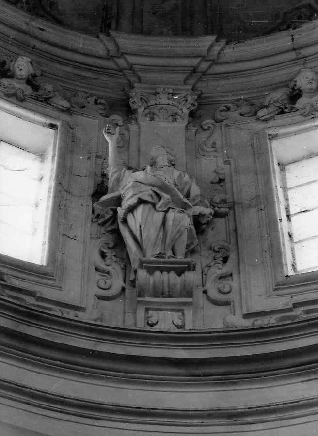 figura allegorica femminile (statua) - bottega campana (sec. XVIII)