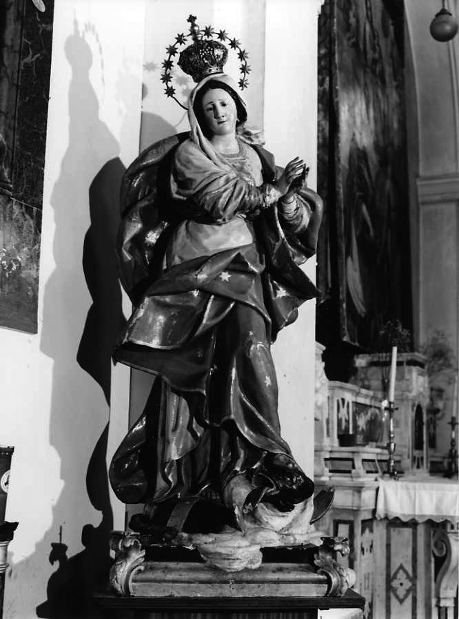 Madonna Immacolata (statua) - bottega campana (fine/inizio secc. XVIII/ XIX)