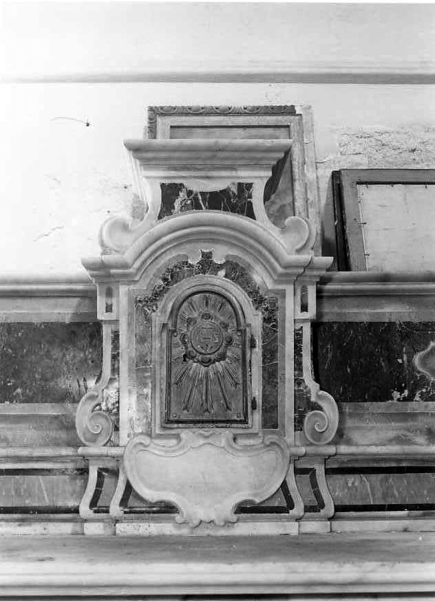tabernacolo, serie - bottega campana (seconda metà sec. XVIII)